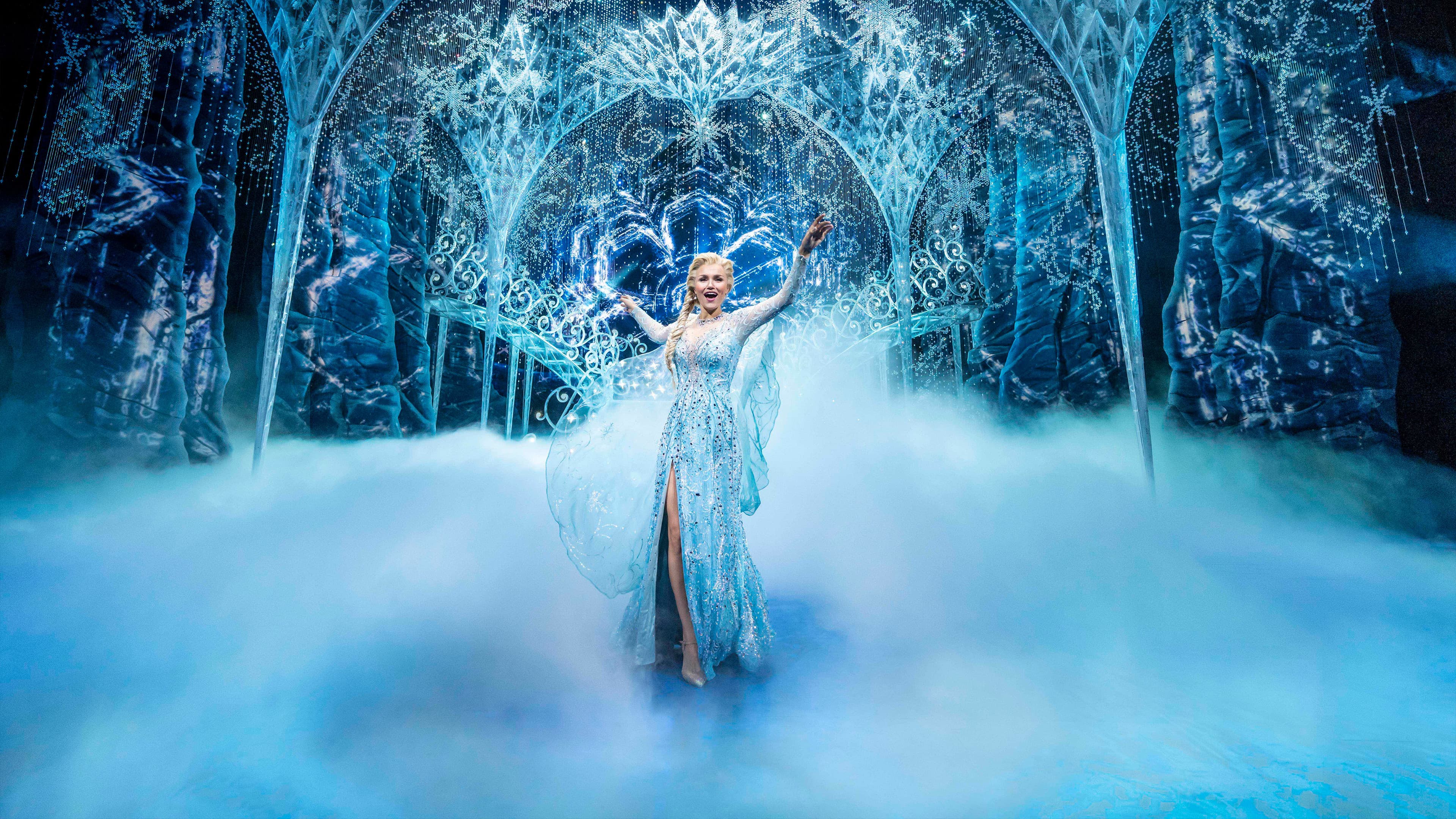 Frozen: The Hit Broadway Musical backdrop
